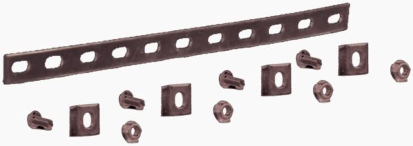Kit Charofil MG-51-KIT4EZ - 4 Clemas pequeñas - 4 Tornillos con tuerca - Clip Recto ED275 - Para Uniones y Derivaciones de Charola - MG-51-KIT4EZ