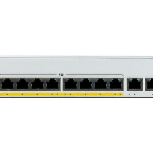 Switch Cisco Catalyst 1000 – 8 Puertos – Gigabit – PoE – 2 SFP – Gestionado – C1000-8P-2G-L