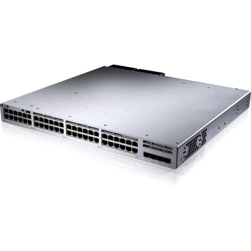 Switch Cisco Catalyst 9300L – 48 Puertos – Gigabit – PoE+ – 4 SFP – Gestionado – Requiere Licencia Cisco DNA Essentials – C9300L-48P-4G-E