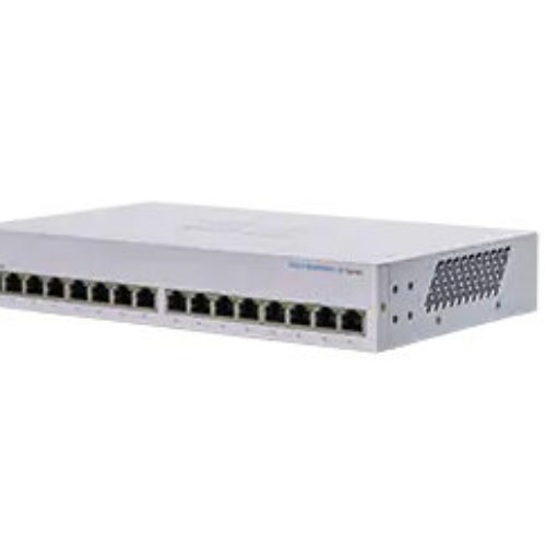 Switch Cisco CBS110-16T – 16 Puertos – Gigabit – No Gestionado – CBS110-16T-NA