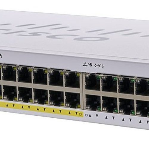 Switch Cisco CBS110-24PP – 24 Puertos – Gigabit – 2 SFP – No Gestionado – CBS110-24PP-NA