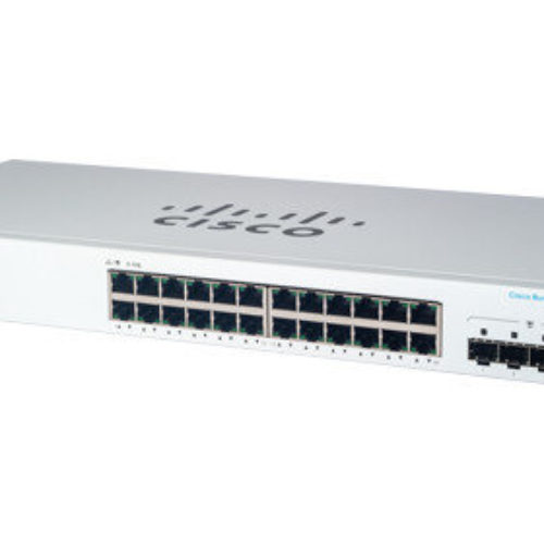Switch Cisco Business CBS220-24T-4G – 24 Puertos – Gigabit – 4 SFP – CBS220-24T-4G-NA