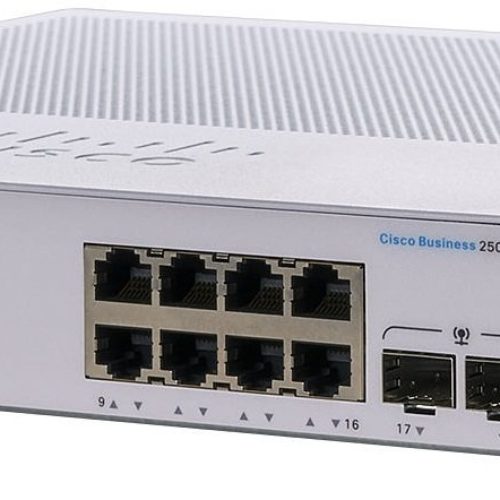 Switch Cisco CBS250-16T-2G – 16 Puertos – Gigabit – 2 SFP – Gestionado – CBS250-16T-2G-NA