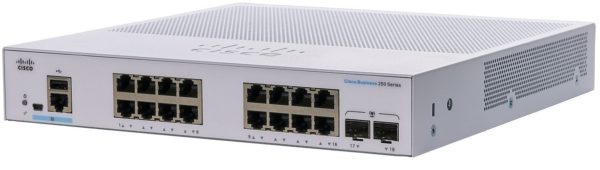 Switch Cisco CBS250-16T-2G - 16 Puertos - Gigabit - 2 SFP - Gestionado - CBS250-16T-2G-NA