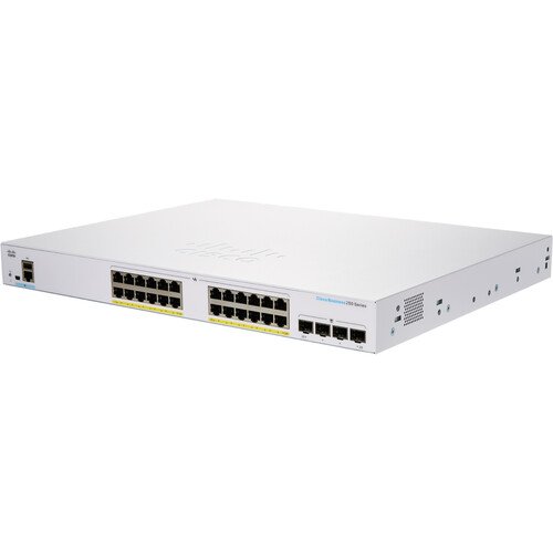 Switch Cisco CBS250-24FP-4G – 24 Puertos – RJ-45 – 4 Puertos SFP – CBS250-24FP-4G-NA