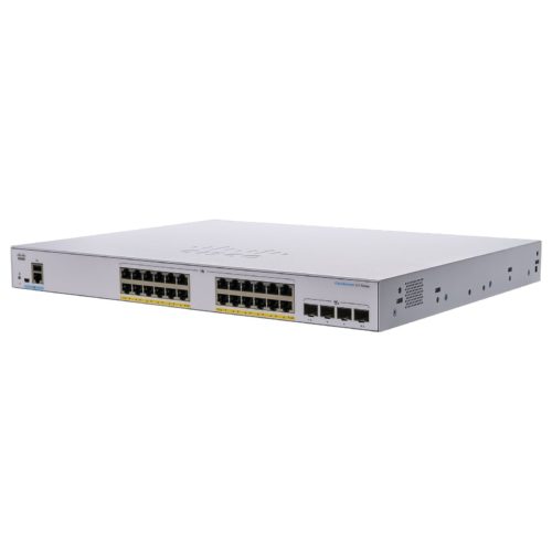 Switch Cisco CBS250-24P-4X – 24 Puertos – Gigabit – PoE – 4 SFP+ – Gestionado – CBS250-24P-4X-NA