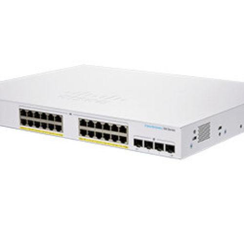 Switch Cisco Business CBS350-24FP – 24 Puertos – Gigabit – 4 SFP – PoE – Gestionado – CBS350-24FP-4G-NA