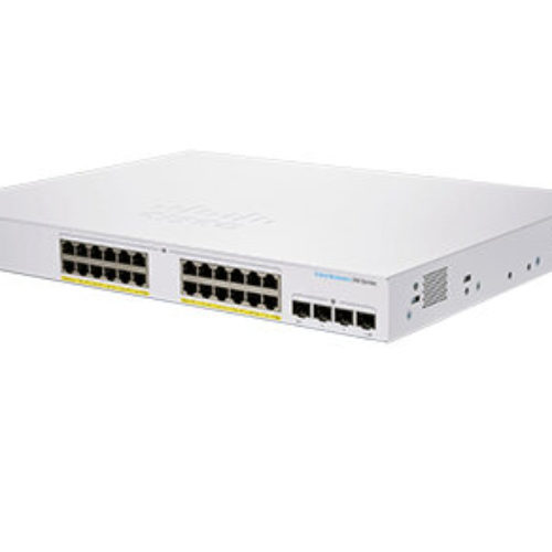 Switch Cisco Business Serie 350 – 24 Puertos – Gigabit – 4 SFP+ – PoE – Gestionado – CBS350-24FP-4X-NA