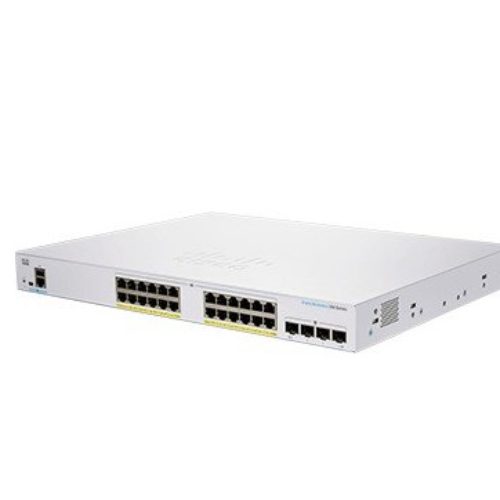 Switch Cisco CBS350 – 24 Puertos – Gigabit – 4 SFP – Gestionado – CBS350-24P-4G-NA