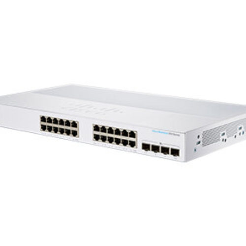 Switch Cisco Business 350 Series – 24 Puertos – Gigabit – 4 SFP+ – Gestionado – CBS350-24T-4X-NA
