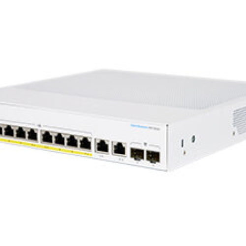 Switch Cisco CBS350 – 8 Puertos – Gigabit – 2 SFP – CBS350-8FP-2G-NA