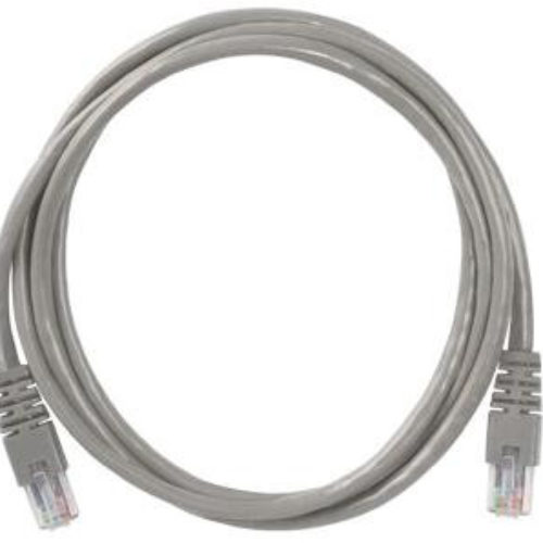 Cable de Red ConduNet – UTP – 1m – RJ-45 – Cat5e – Gris – 8699850CPC