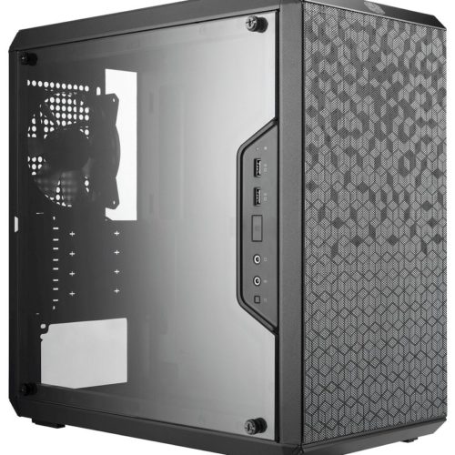 Gabinete Gamer Cooler Master MasterBox Q300L – Mini Torre – Micro-ATX – Panel Lateral – MCB-Q300L-KANN-S01