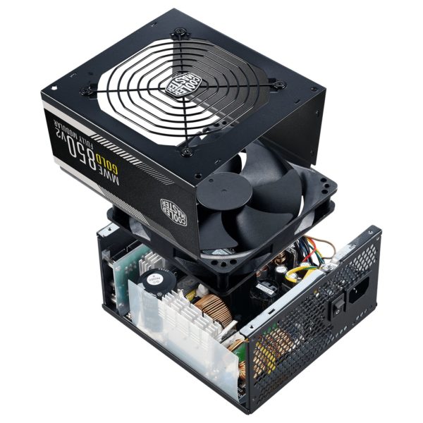 Fuente de Poder Cooler Master MWE GOLD 850 V2 - 850w - ATX - 20 + 4 Pines - SATA - MPE-8501-AFAAG-U2 - Imagen 5