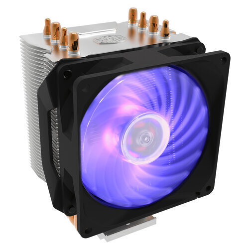 Disipador Cooler Master Hyper H410R RGB – 4-Pines – 600 a 2000 RPM – RR-H410-20PC-R1