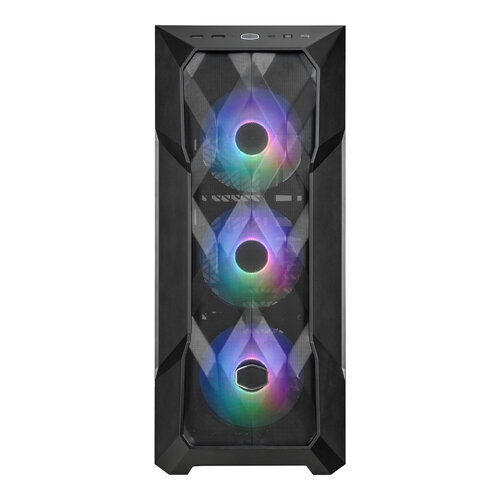 Gabinete Gamer Cooler Master Masterbox TD500 Mesh V2 – Media Torre – ATX/EATX/Micro ATX/Mini-ITX – 3 Ventiladores – Panel Lateral  – TD500V2-KGNN-S00