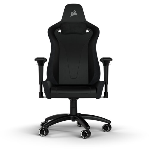 Silla Gamer Corsair TC200 Leatherette – Soporta 121kg – Negro – CF-9010043-WW