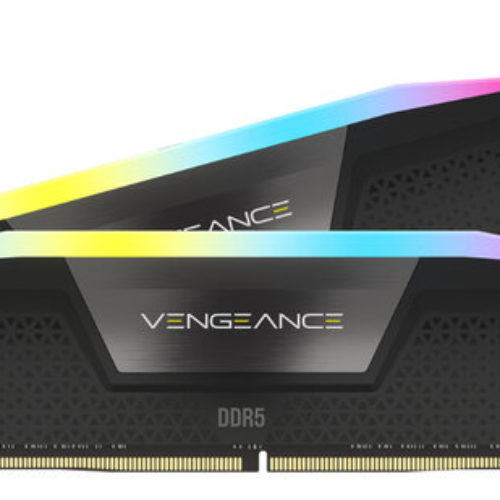 Memoria RAM Corsair VENGEANCE RGB – DDR5 – 64GB (2x 32GB) – 5200MHz – DIMM – para PC – CMH64GX5M2B5200C40