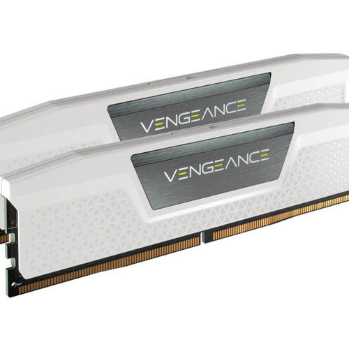 Memoria RAM Corsair Vengeance – DDR5 – 32GB (2x 16GB) – 5200MHz – DIMM – para PC – Blanco – CMK32GX5M2B5200C40W