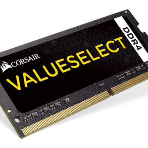 Memoria RAM Corsair ValueSelect – DDR4 – 8GB – 2133MHz – SO-DIMM – Para Laptop – CMSO8GX4M1A2133C15