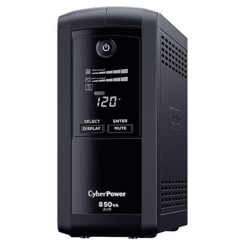 UPS CyberPower CP850AVRLCDA – 850VA/510W – 9 Contactos – CP850AVRLCDA