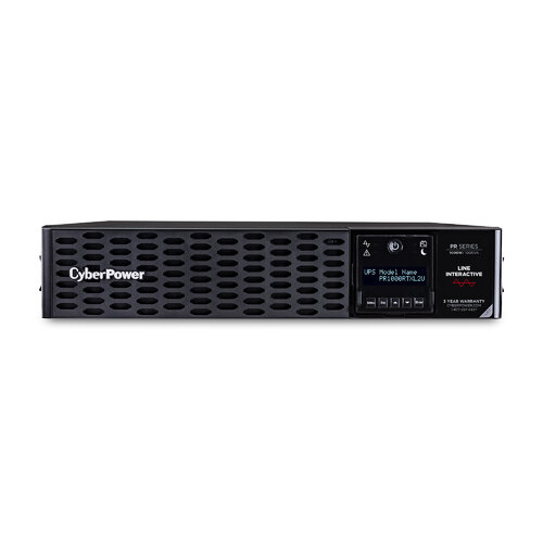 UPS CyberPower PR1000RTXL2U – 1000VA/1000W – 8 Contactos – Línea interactiva – LCD – AVR – PR1000RTXL2U