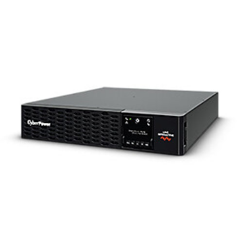 UPS CyberPower – 3000VA/3000W – 8 Contactos – Línea Interactiva – LCD – AVR – PR3000RTXL2U