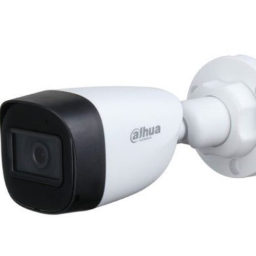 Cámara CCTV Dahua DH-HAC-HFW1801C(-A) – 8MP – Bala – Lente 2.8mm – IR 20M – Micrófono – DH-HAC-HFW1801CN-A