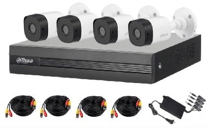 Kit De Vigilancia Dahua Dvr Canales C Maras Accesorios Dh