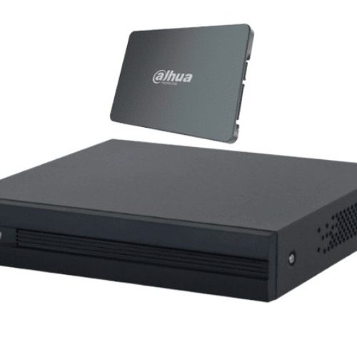 DVR Dahua XVR1B04-I-SSD – 4 Canales – Hasta 1TB – HDMI – VGA – USB – Ethernet – Incluye SSD 512GB – DH-XVR1B04-I-SSD