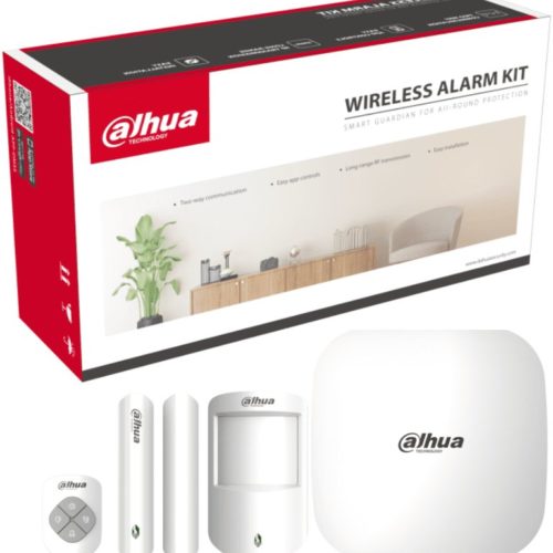 Kit de Alarma Dahua DHI-ART-ARC3000H-03-FW2 – Inalámbrico – Admite 150 Periféricos – 4G – Wi-Fi – Ethernet – DHI-ART-ARC3000H-03-FW2