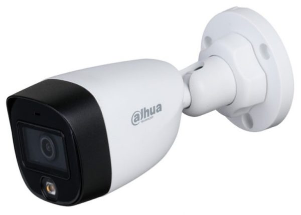 Cámara Dahua HAC-HFW1209C-LED - 1080p - Bala - Lente Fijo 2.8mm - Luz Blanca 20m - Exterior - IP67 - HAC-HFW1209C-LED