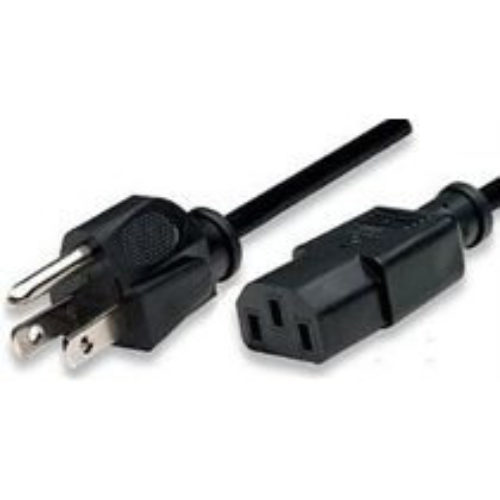 Cable Corriente de CPU BRobotix 000140 – Macho/hembra – 1,8 M – Negro – 000140