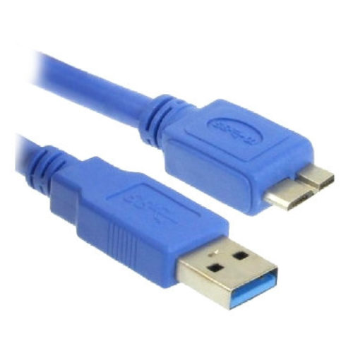 Cable USB BRobotix V3.0 USB A Micro-USB B 364126 – 1,8M – Macho – Azul – 364126