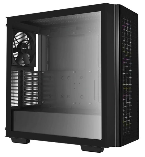 Gabinete Gamer DeepCool CG540 - Media Torre - E-ATX/ATX/Micro ATX/Mini-ITX - 3x Ventiladores - Panel Lateral - R-CG540-BKAGE4-G-1