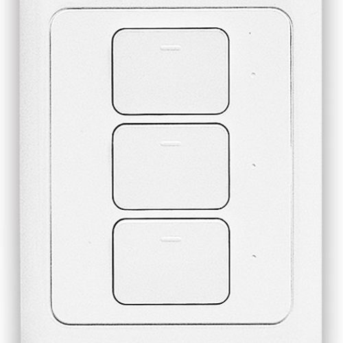 Interrutor Inteligente DuoSmart A30 – 3 Botones – Wi-Fi – Blanco – A30