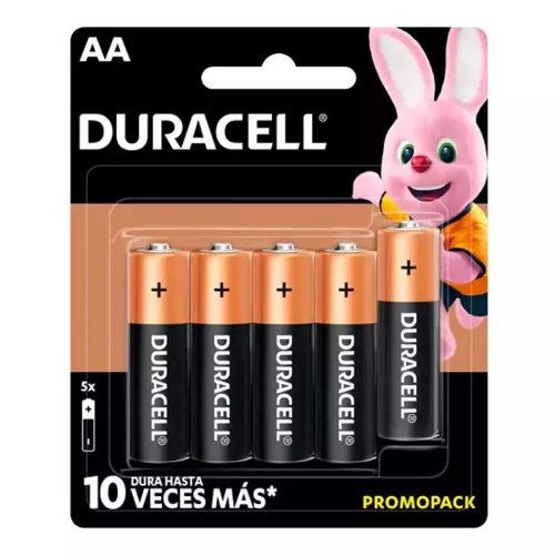 Pilas Duracell 5005772 – AA – Alcalina – 5 Piezas – 5005772