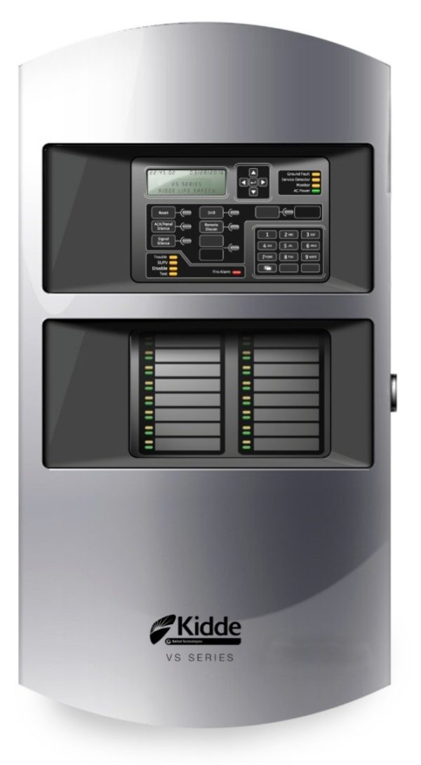 Panel Incendio Inteligente Kidde VS4-G-SP - 4 Enlaces - Hasta 1000 Dispositivos - 110v - Gris - VS4-G-SP