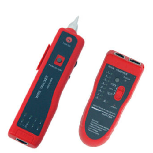 Kit Enson ENS-TS02 –  Probador de Cable RJ45/RJ11 – Auriculares – Cables Probadores – Baterías – Estuche – ENS-TS02
