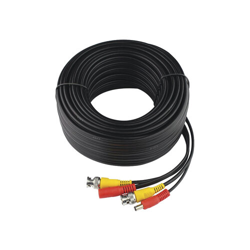 Cable Coaxial Epcom DIY-40M-HD – Conector BNC y Alimentación – 40 Mts – Optimizado para HD – DIY-40M-HD