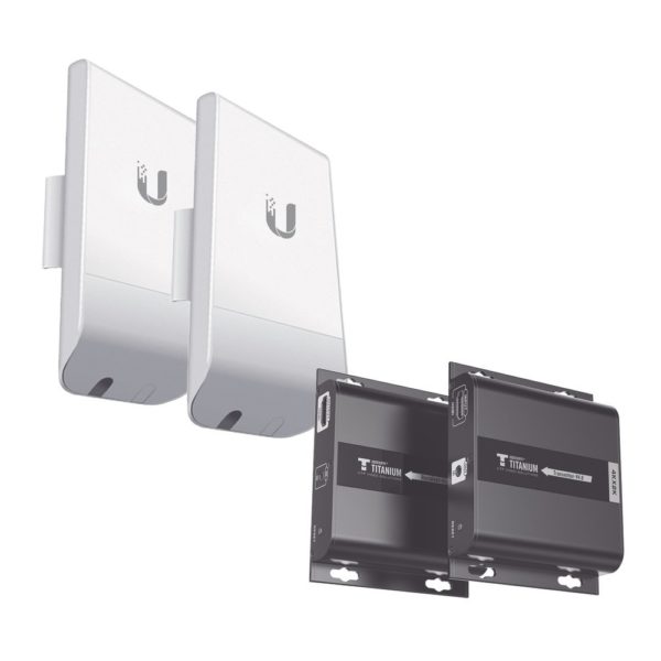 Kit de Enlaces de Video Epcom LOCOM2-TT68344K - Inalámbrico - HDMI - Distancias de 1M - Hasta 1 Km - Soporta Resolución Hasta 4K - LOCOM2-TT68344K