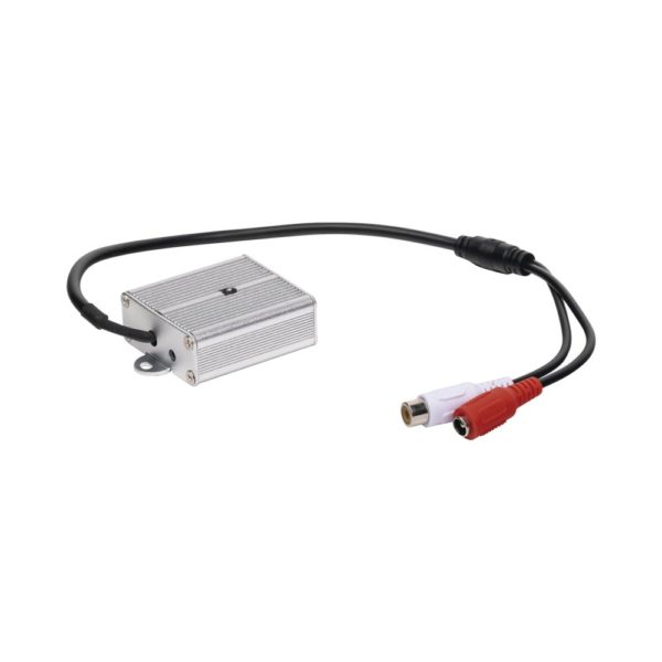 Micrófono Epcom MIC502 - Omnidireccional - Distancia de Recepción de 10 a 100 m² - Conectores DC+RCA - MIC502