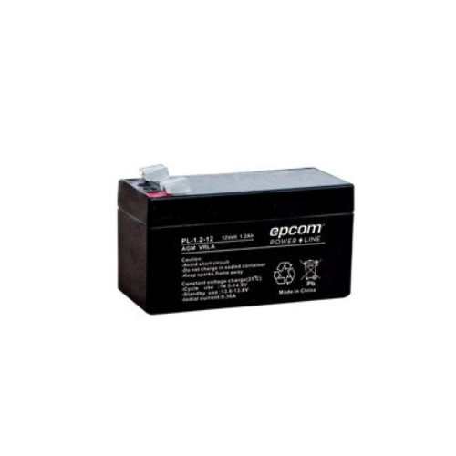 Batería Epcom PL-1.2-12 – AGM – VRLA – 1.2 Ah – PL-1.2-12