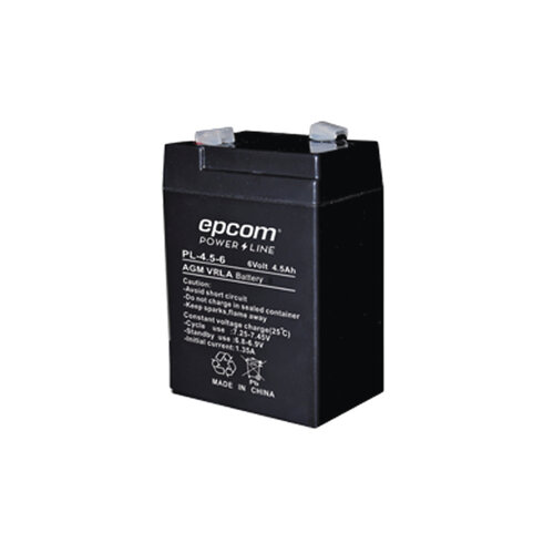 Batería Epcom PL-4.56 – Tecnología AGM/VRLA – 6VCD – 4.5Ah – PL-4.56