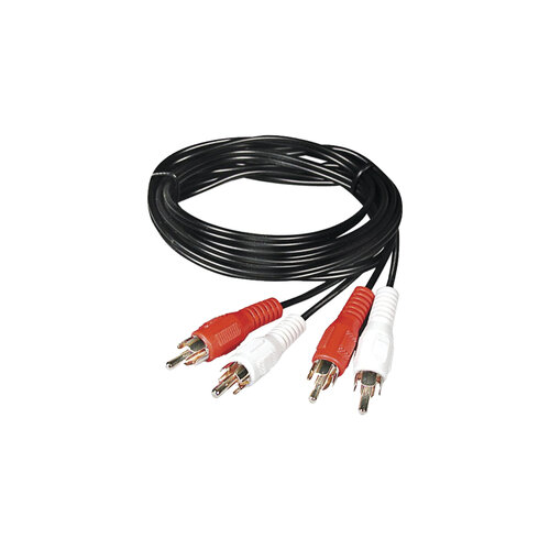 Cable RCA Epcom TT2RCA1M – 4 Conectores – Macho a Macho – Para Aplicaciones de Audio y Video Optimizado para HD – 1 Metro – TT2RCA1M