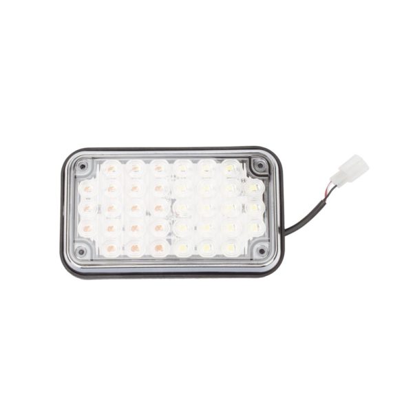 Luz de Advertencia Epcom XLTE595RW - 66 LEDs - 6" x 4" - XLTE595RW