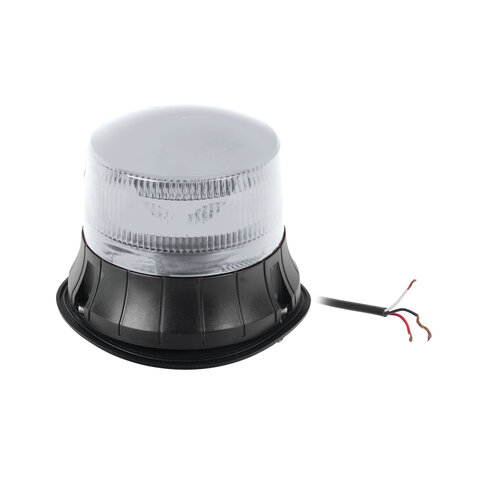 Burbuja LED Giratoria Epcom XP-1535-W – 9 LEDs – Montaje Permanente – IP65 – Blanco – XP-1535-W
