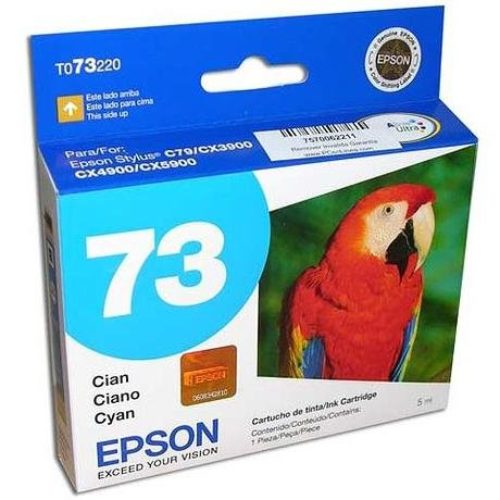 Tinta Epson 73 – Cian – T073220-AL
