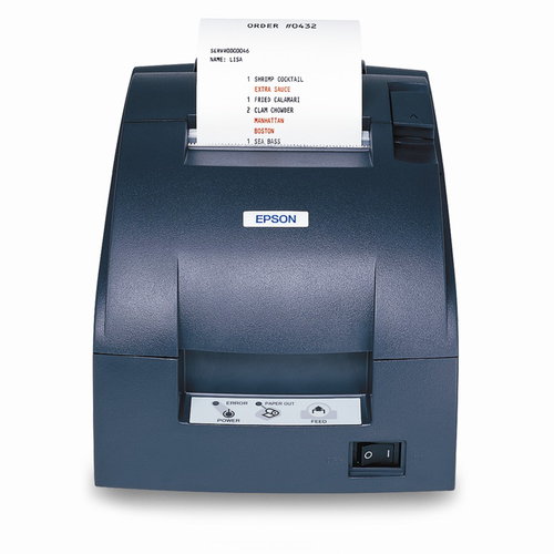 Impresora de Tickets  Epson TM-U220A – Matriz – 6 lps – 76mm – Serial – Negro – C31C513153