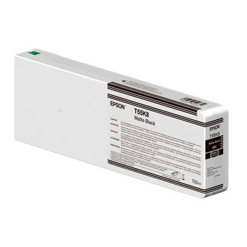 Tinta Epson UltraChrome HDX/HD – Negro Mate – 700ml – T55K800